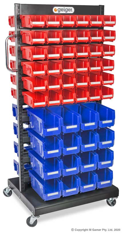 HB Double-sided Display Stand 104 Bin Kit